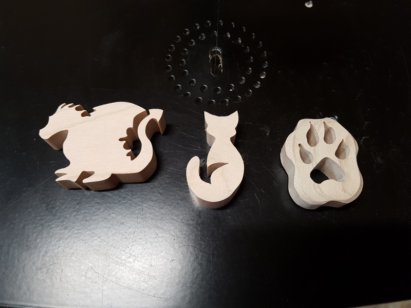 Dragon chat empreinte